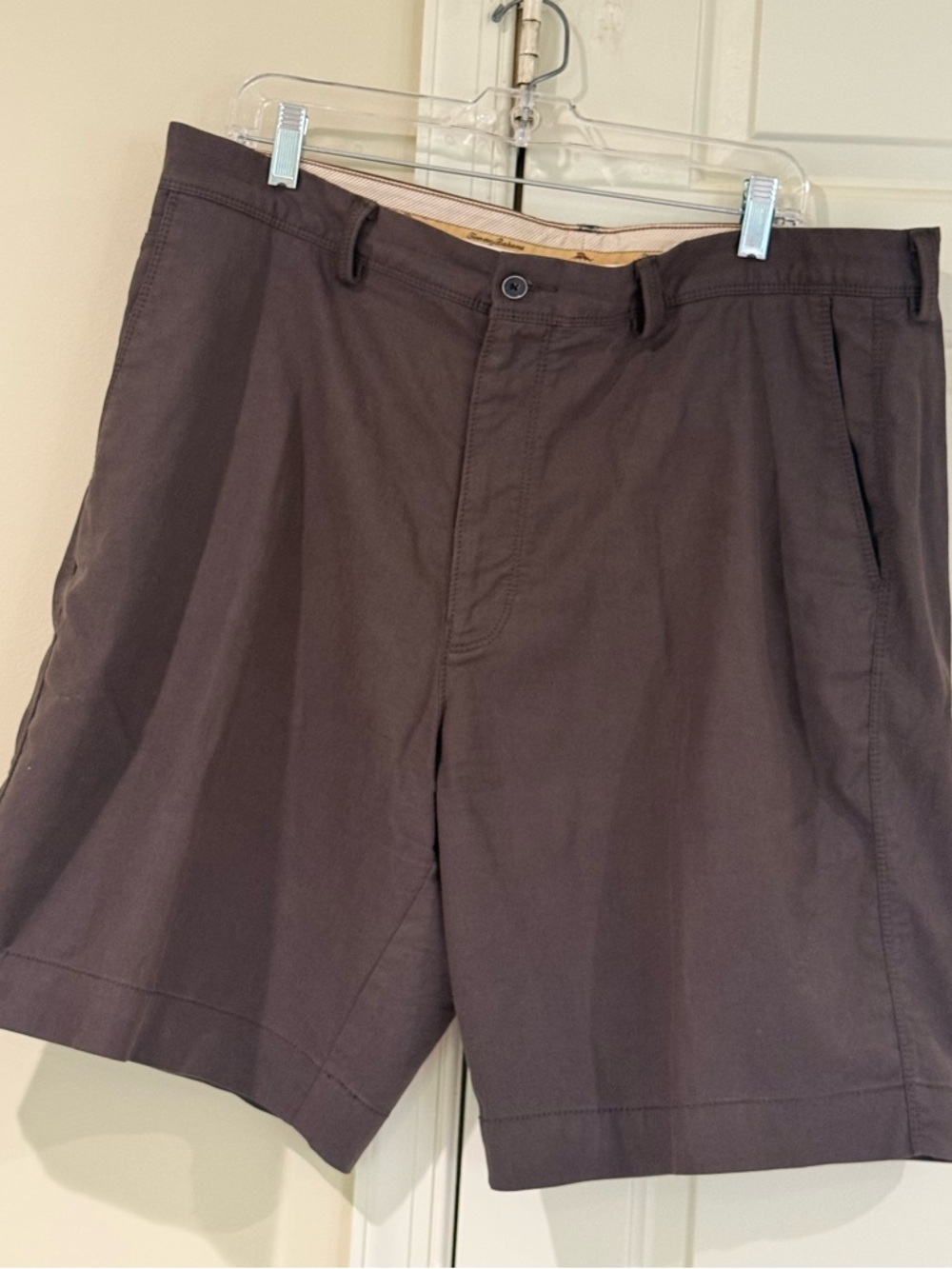 Tommy Bahama Men's Chino Style Brown Cotton Shorts